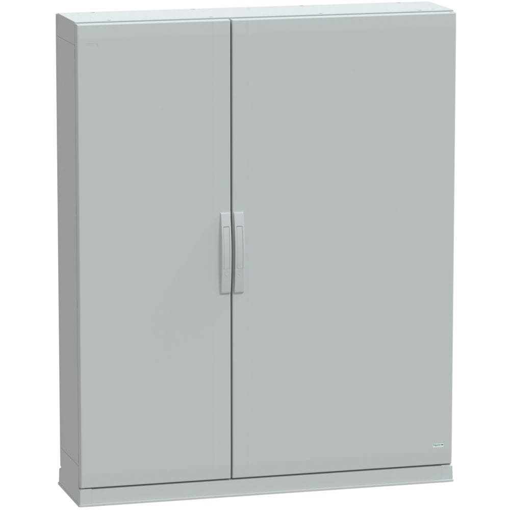 SAREL Vloermontage kast poly. vers. PLAZ met plint open onderaan 1500x1250x320 IP54 NSYPLAZ15123G