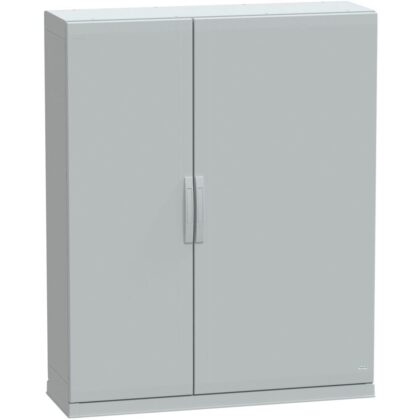 SAREL Vloermontage kast poly. vers. PLAZ met plint open onderaan 1500x1250x420 IP54 NSYPLAZ15124G