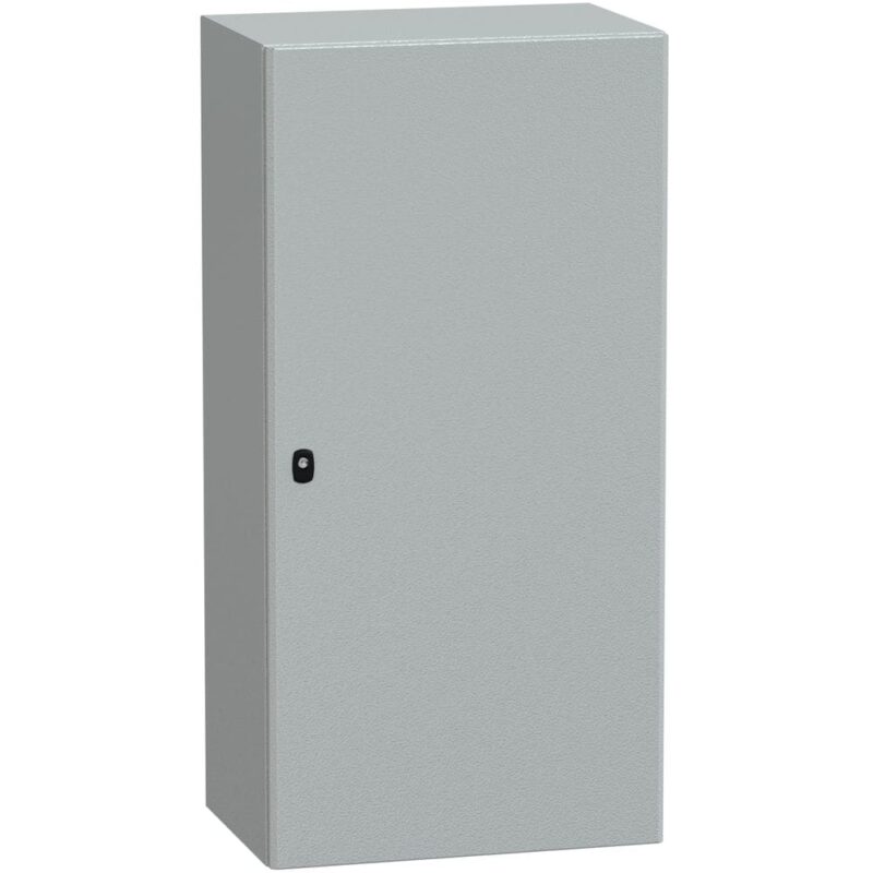 SAREL Spacial S3D volle deur zonder montageplaat H1200xB600xD400 IP66 IK10 RAL7035. NSYS3D12640