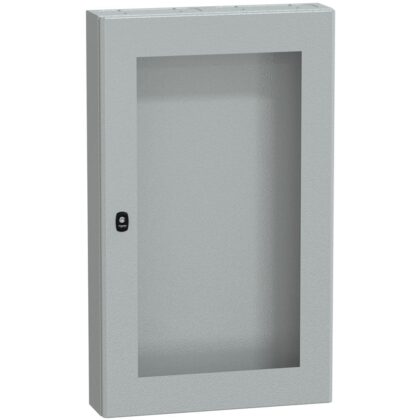 SAREL Spacial S3DM H1000xB600xD150 IP66 IK10 RAL7035. boven en onder NSYS3DM10615T