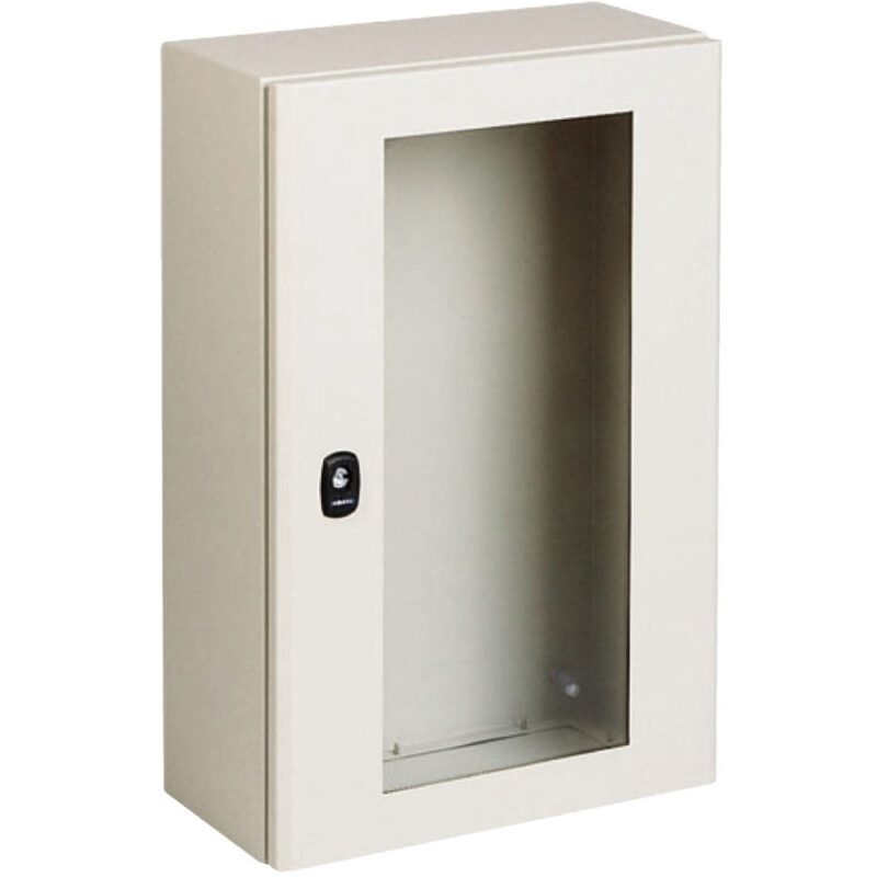 SAREL Spacial S3DM H700xB500xD150 IP66 IK10 RAL7035. boven en onder. NSYS3DM7515T