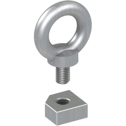 SAREL set van 4 Spacial SM M12-hefoogbouten - gegalvaniseerd gegoten staal NSYSMEB