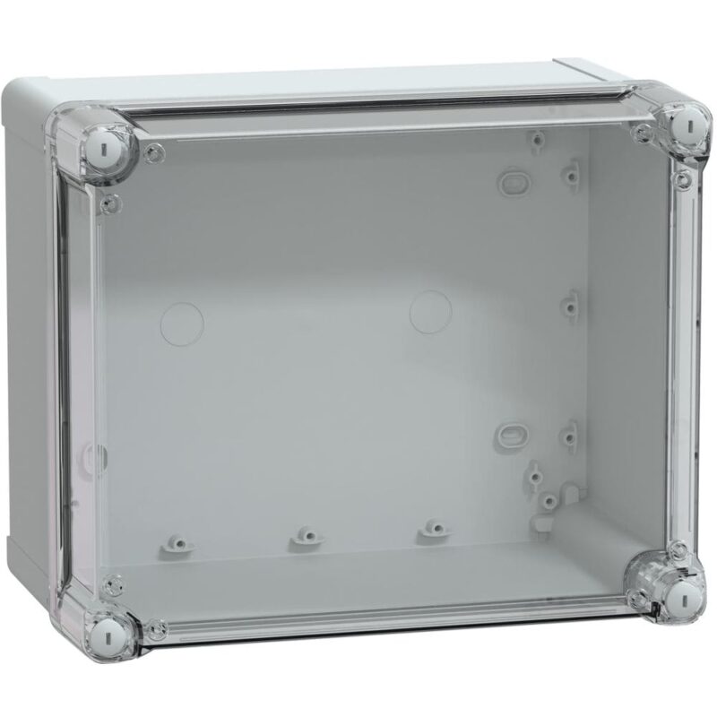 SAREL PC kast IP66 IK08 RAL7035 Int.H275B225D160 Ext.H291B241D168 Transp. deksel H60 NSYTBP292416HT