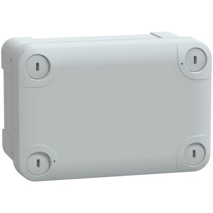 SAREL ABS kast IP66 IK07 RAL7035 Int.H125B80D65 Ext.H138B93D72 ond. deksel H20 NSYTBS1397