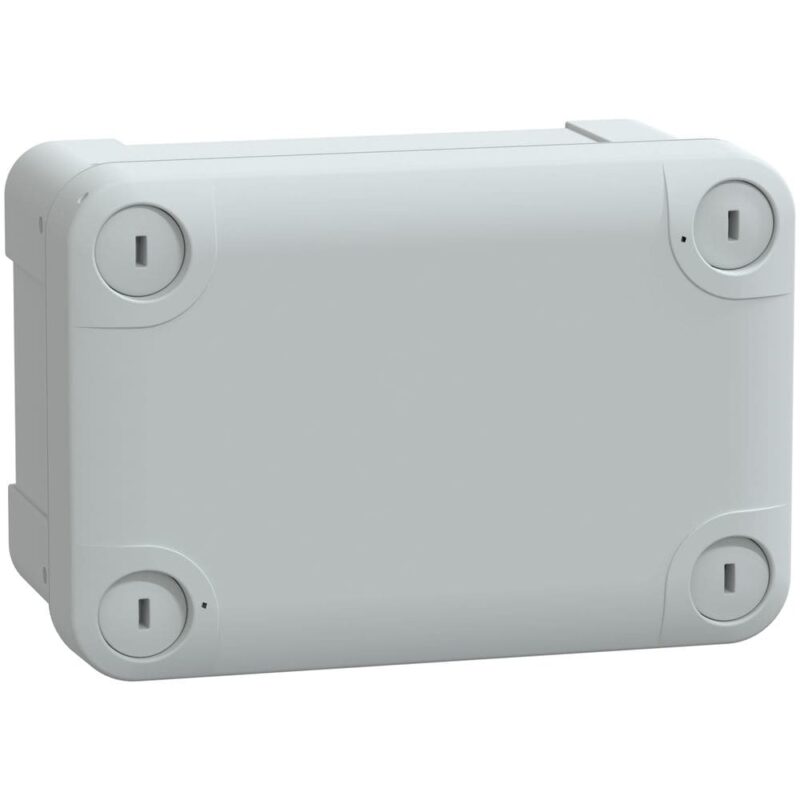 SAREL ABS kast IP66 IK07 RAL7035 Int.H125B80D65 Ext.H138B93D72 ond. deksel H20 NSYTBS1397