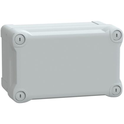 SAREL ABS kast IP66 IK07 RAL7035 Int.H175B105D100 Ext.H192B121D105 ond. deksel H40 NSYTBS191210H