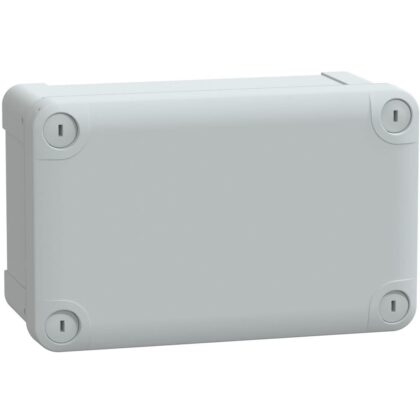SAREL ABS kast IP66 IK07 RAL7035 Int.H175B105D80 Ext.H192B121D87 ond. deksel H20 NSYTBS19128