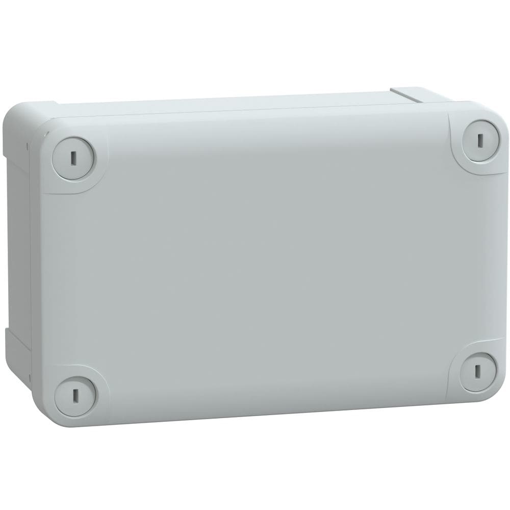 SAREL ABS kast IP66 IK07 RAL7035 Int.H175B105D80 Ext.H192B121D87 ond. deksel H20 NSYTBS19128