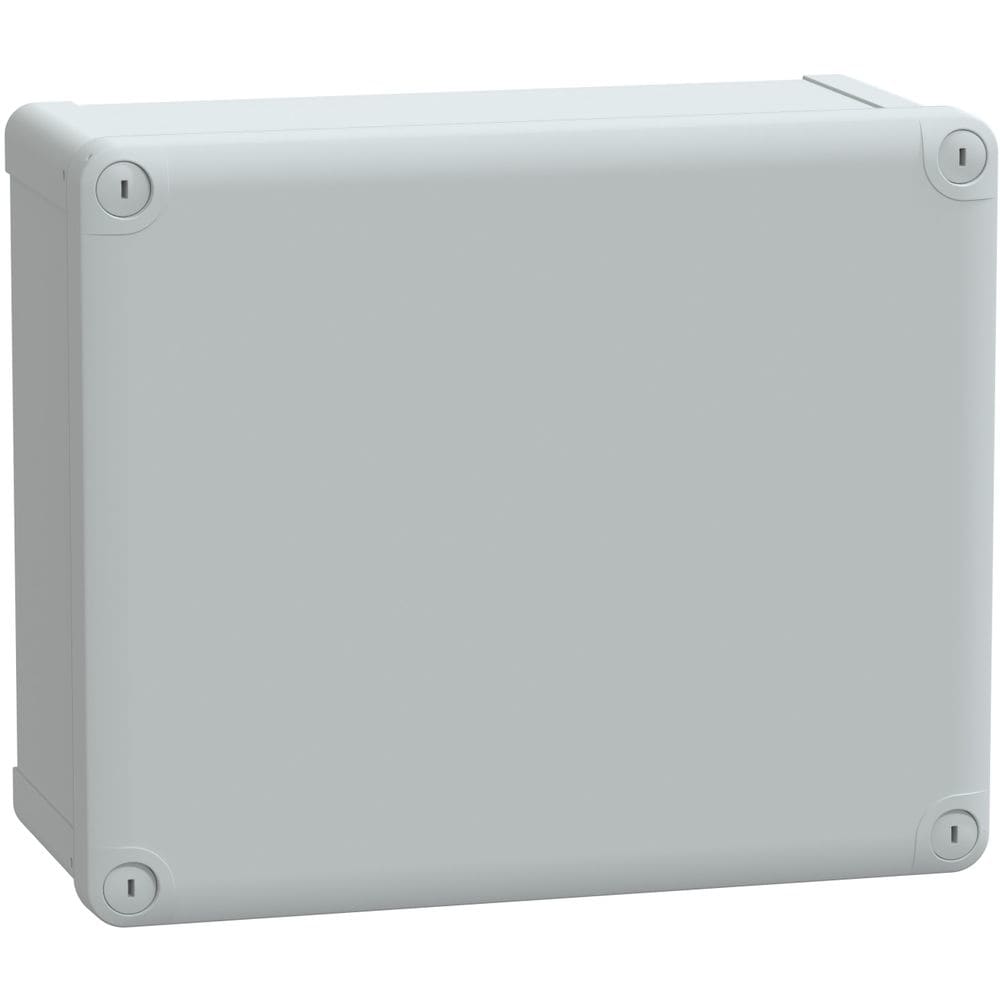 SAREL ABS kast IP66 IK07 RAL7035 Int.H275B225D120 Ext.H291B241D128 ond. deksel H60 NSYTBS292412H