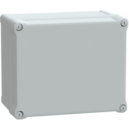 SAREL ABS kast IP66 IK07 RAL7035 Int.H275B225D160 Ext.H291B241D168 ond. deksel H60 NSYTBS292416H