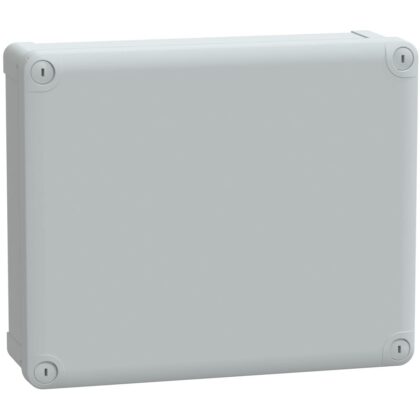 SAREL ABS kast IP66 IK07 RAL7035 Int.H275B225D80 Ext.H291B241D88 doorz. deksel H20 NSYTBS29248