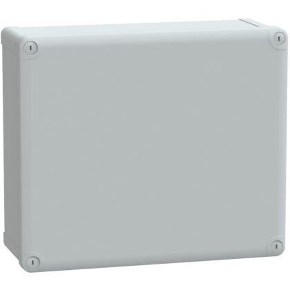 SAREL ABS kast IP66 IK07 RAL7035 Int.H325B275D120 Ext.H341B291D128 ond. deksel H20 NSYTBS342912