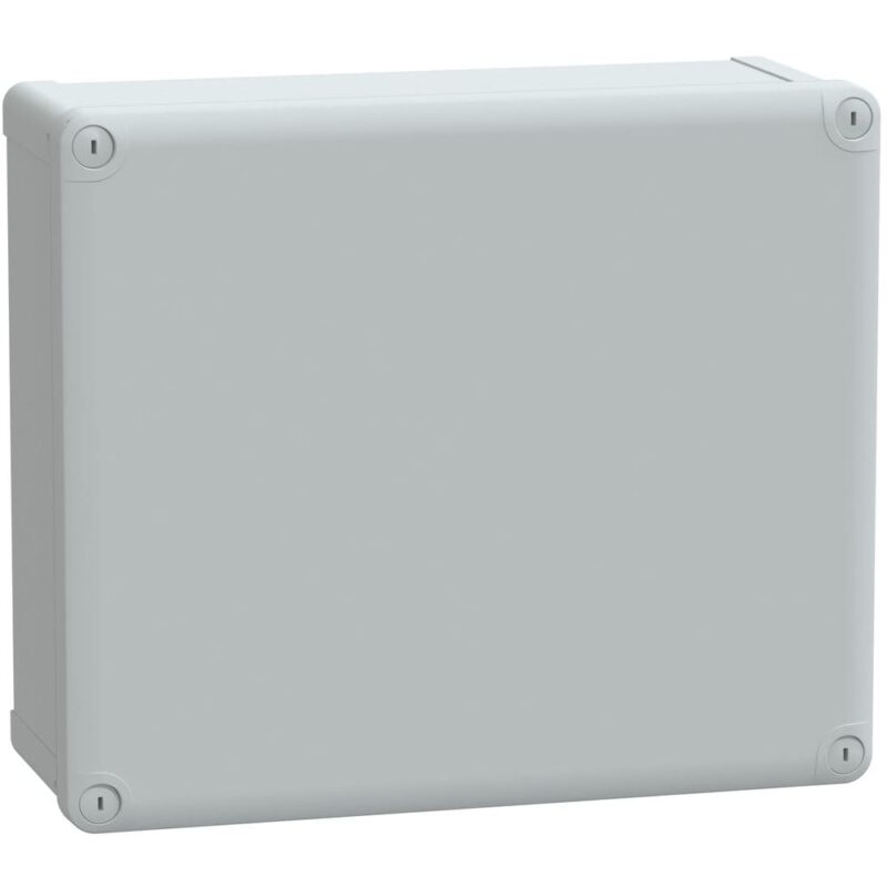 SAREL ABS kast IP66 IK07 RAL7035 Int.H325B275D120 Ext.H341B291D128 ond. deksel H20 NSYTBS342912