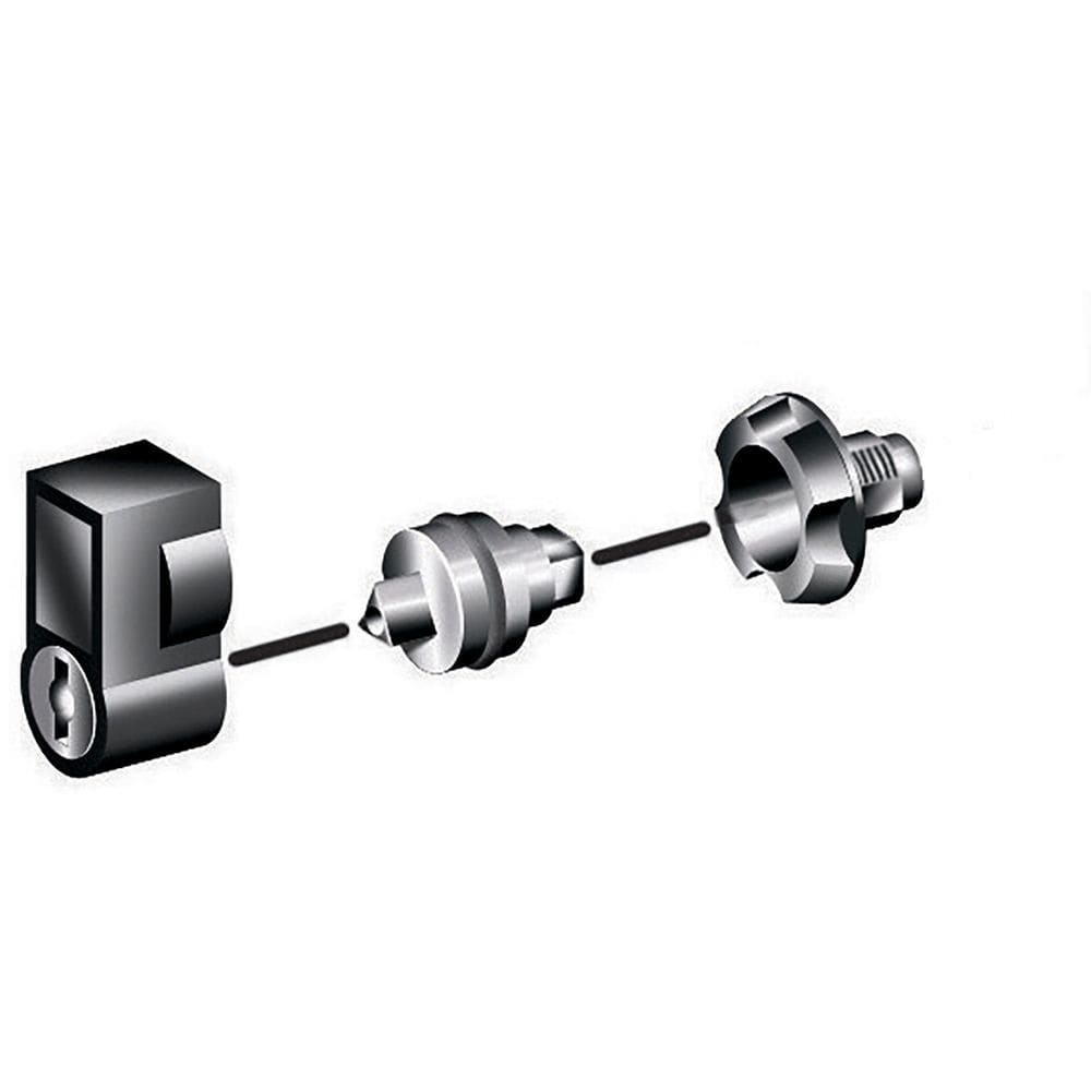 SAREL Externe hendel met 405 cilinderslot & sleutel NSYTHL405PLM