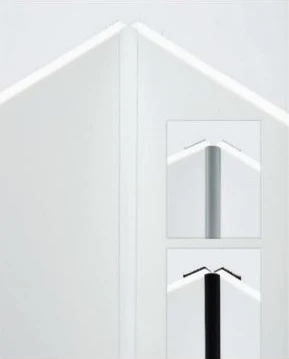 Showerboard Cornerfix profiel 6 mm - alu wit SARPROF063H265-100