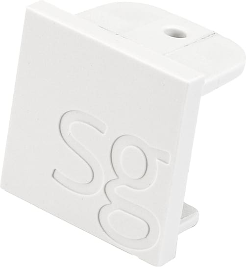 SG Lighting ZIP 230V eindkap wit 003090