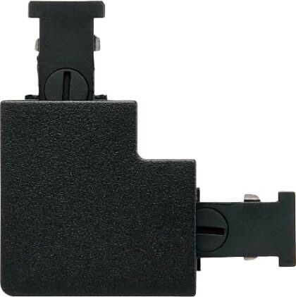 SG Lighting ZIP 230V L-koppelstuk zwart 003158