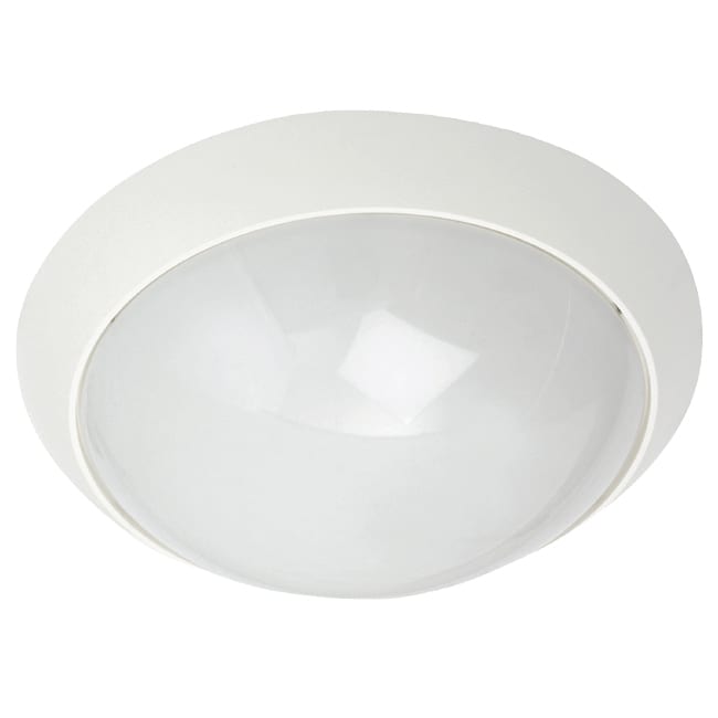 SG Lighting Econ Plus PC wand-plafondarmatuur 230V E27 CFL max.20W CLII wit polycarbonaat 171191