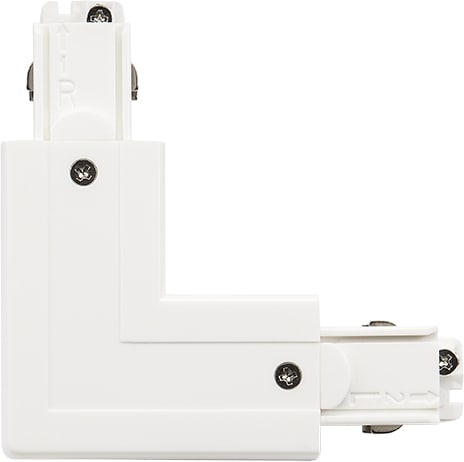 SG Lighting ShopLine Rail 3 Fasen L-verbinding wit 312432