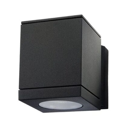 SG Lighting Echo 230V wandarmatuur 1x35W GU10 zwart IP54 614680