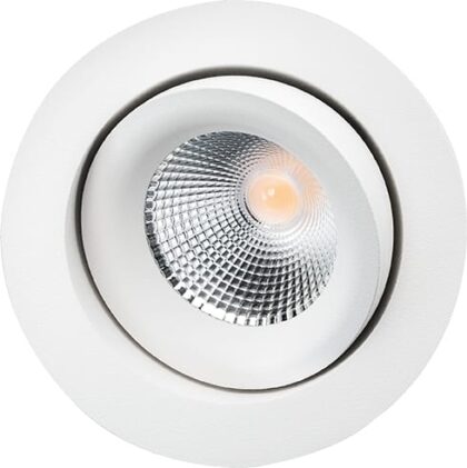 SG Lighting JUNISTAR LUX Wit 7W led 2700K CRI98 220-240V 500lm 100000u 42° dim 902500