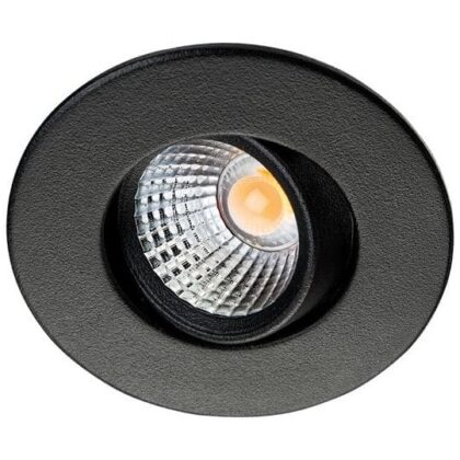 SG Lighting Nano Tilt Mat Zwart 4W Led 3000K 36D 907015