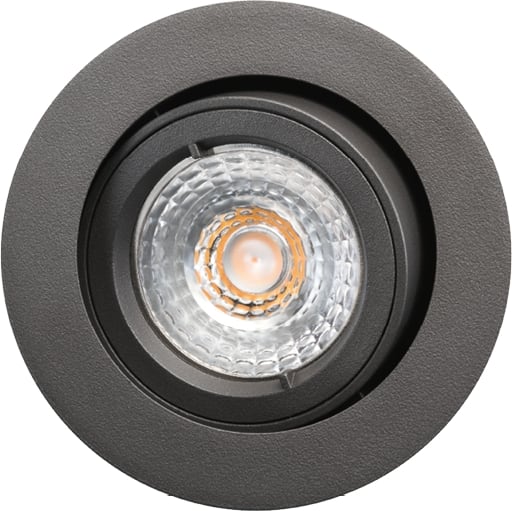 SG Lighting Jupiter Outdoor 230V inbouwspot rond 50W GU10 grafiet IP23 923930