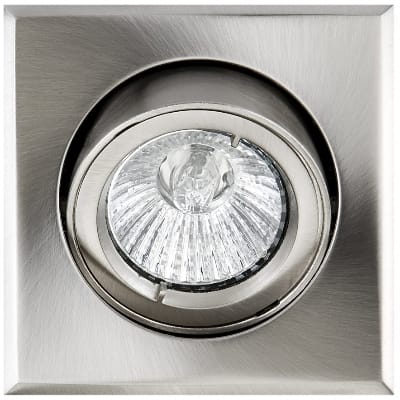 SG Lighting Tellus inbouwspot 230V GU10 50W geborsteld staal IP44 997560