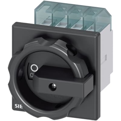 SIEMENS Hoofdschakelaar 4P 16A zwart 3LD20031TL51