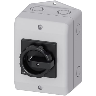 SIEMENS Hoofdschakelaar 3P 16A zwart 3LD20641GP51