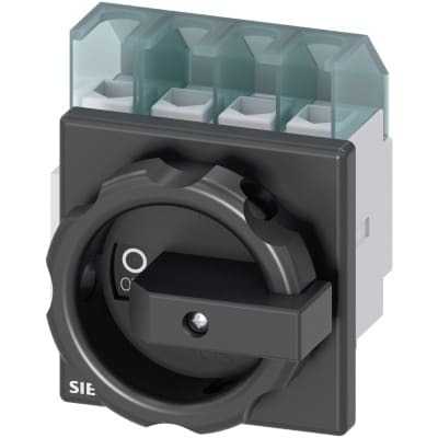 SIEMENS HOOFDSCHAKEL 25A 3P+N ZWART 3LD21031TL51