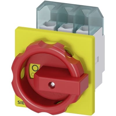 SIEMENS Hoofdschakelaar 32A 3P rood 3LD22030TK53