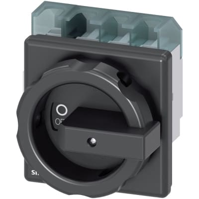 SIEMENS Hoofdschakelaar 63A 4P zwart 3LD25041TL51