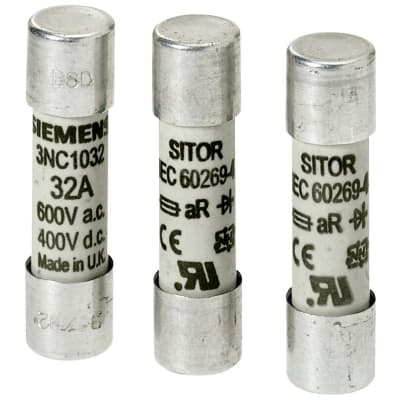 SIEMENS SITOR CYLINDRICAL FUSE LINK AR 1 A