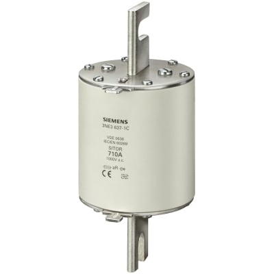 SIEMENS SITOR FUSE-LINK FOR SEMICONDUCTOR PROTECTION 355A GR 1000V SIZE 3 CONNECTION CON 3NE34343C