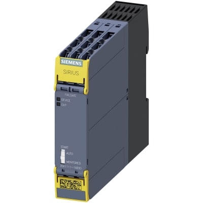 SIEMENS SIRIUS SAFETY RELAY STANDARD SERIES DEVICE RELAY ENABLING CIRCUITS 3 NO CONTACT 3SK11111AB30