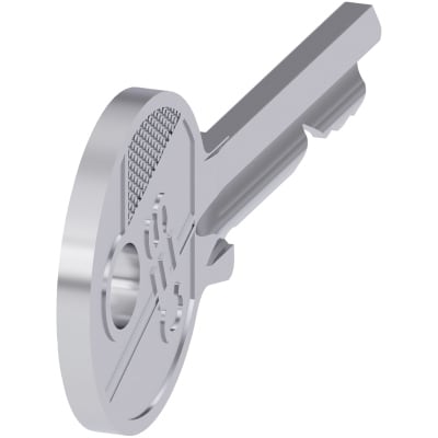 SIEMENS Sleutel voor CES slot no. SSG 10 3SU19500FP800AA0