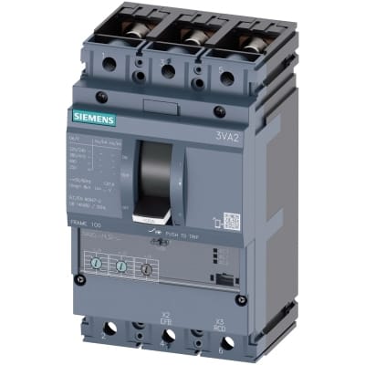 SIEMENS VERMOGENSCHAKELAAR 3VA2 55kA 415V 3P