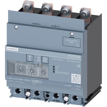 SIEMENS residual current device RCD520B Basic RCD type B 3VA91140RL21