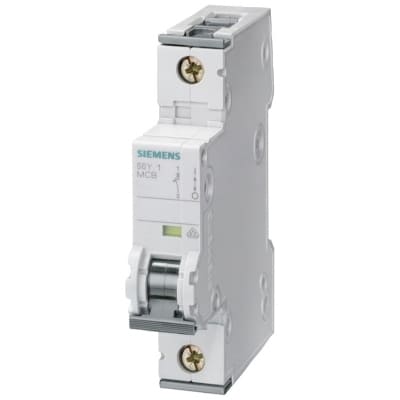 SIEMENS Automaat 1P 6A 6kA type C 5SY61067