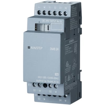 SIEMENS LOGO8 DM8 24 EXPANSION MODULE LOGO!8 24V/24V/TRANS.
