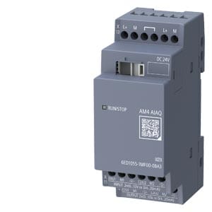 SIEMENS LOGO! 9 AM4 AI AQ expansion module PS/: 24 V DC