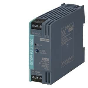 SIEMENS SITOP PSU100C 24V/1.3A STABILIZED POWER SUPPLY IN: 120-230VAC OUT: 24VDC 1