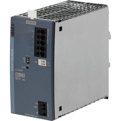 SIEMENS SITOP PSU6200 24V/20A PSU in: 120-230VAC