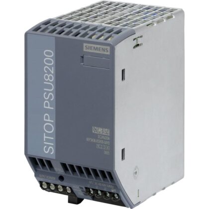 SIEMENS SITOP PSU8200 24V/20A STABILIZED POWER SUPPLY IN: 3 400-500VAC OUT: 24V/20ADC 6EP34368SB000AY0