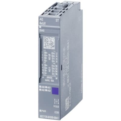 SIEMENS ET 200SP ANALOG OUTPUT MODULE AQ 4xU/I 6ES71356HD000BA1