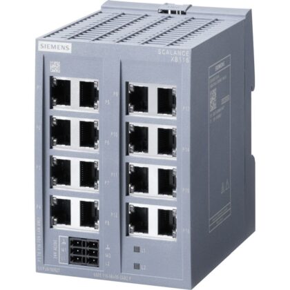 SIEMENS SCALANCE XB116 unmanaged IE switch