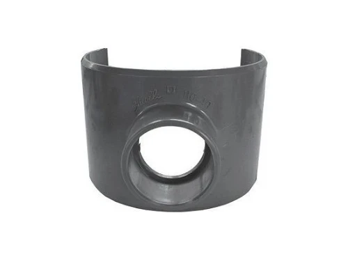 Nicoll PVC lijm zadel 90 x 40 mm - grijs SL94