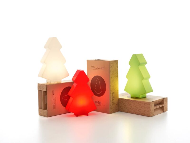 SLIDE LIGHTREE IP20 12x30 h.45 Table Lamp LIGHT RED SD TRE045D