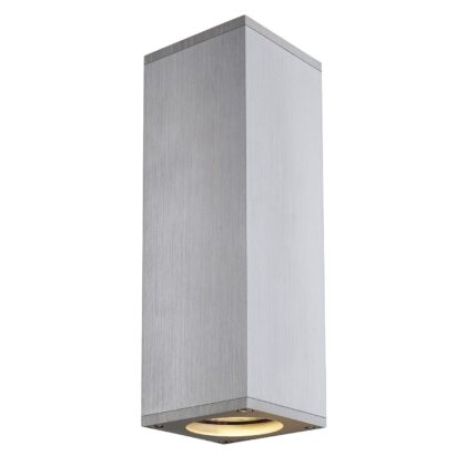 SLV Belgium Theo up/down QPAR51 wandarmatuur alu geborsteld max 2x50W 1000329